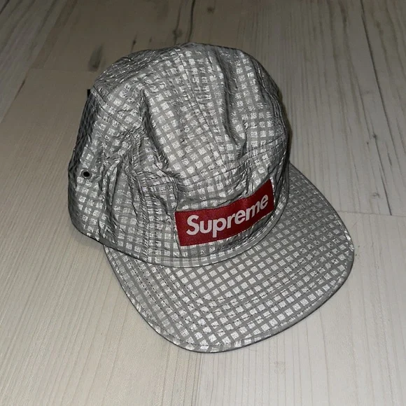 Supreme Reflective Ripstop Camp Cap - Picture 2 of 3